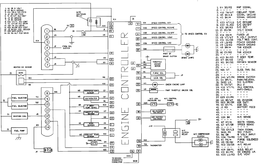 computer schematic